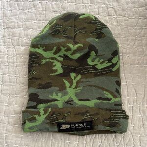 Purdue Camo Beanie